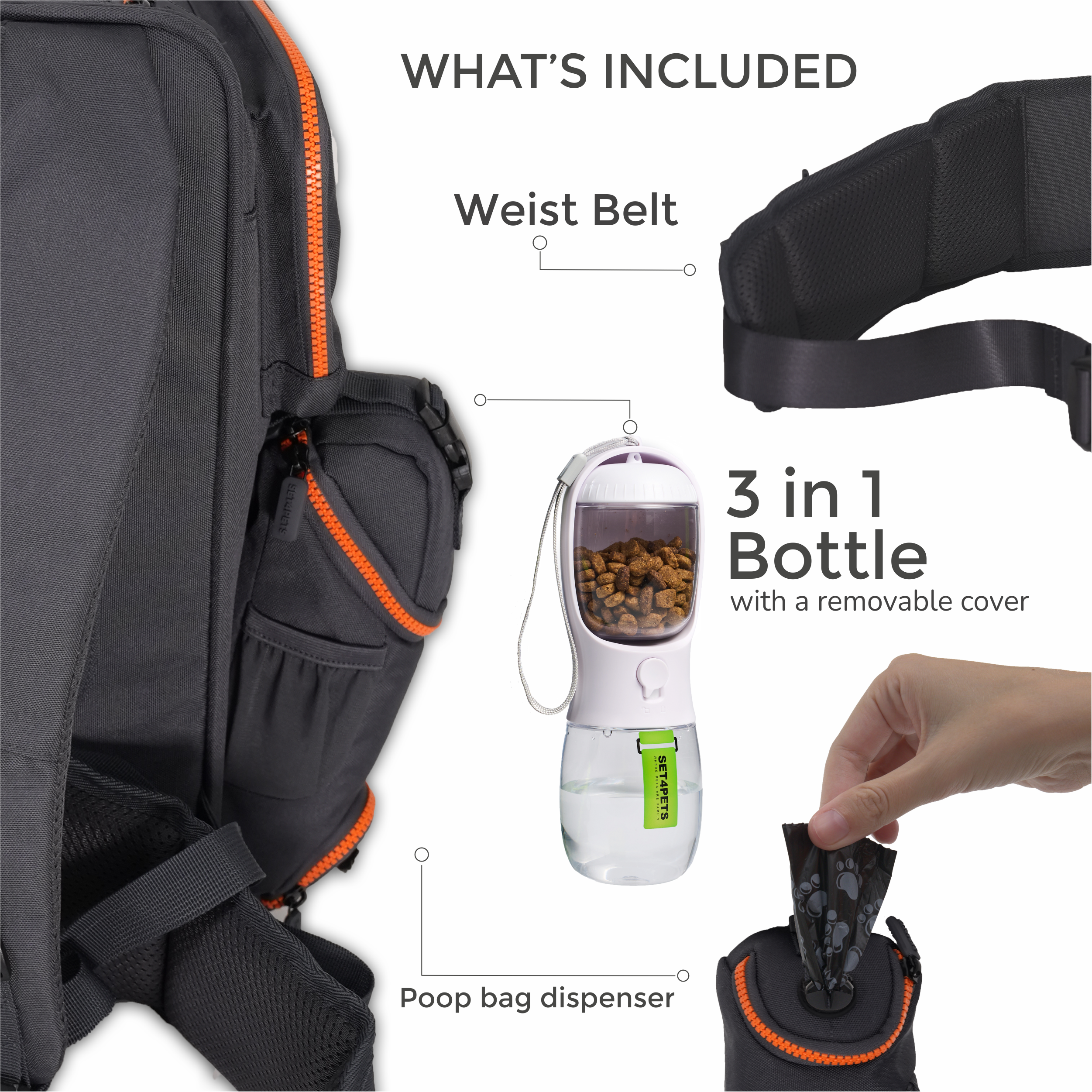 Premium Car Safety Carrier 2.0 — Orange