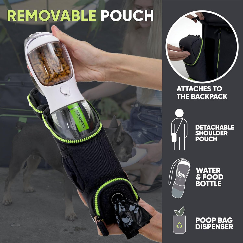 Premium Pet Backpack Carrier for Cats & Small Dogs | Set4Pets