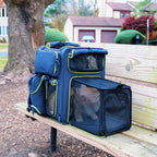 Set4Pets Car Safety Carrier — Forest Green