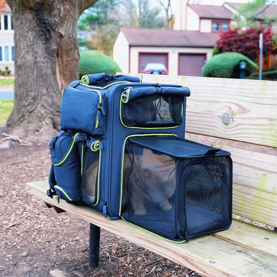 Set4Pets Car Safety Carrier — Forest Green