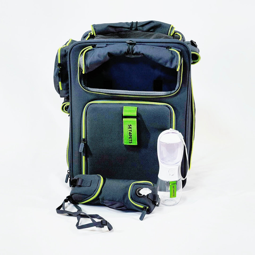 Set4Pets Car Safety Carrier — Forest Green