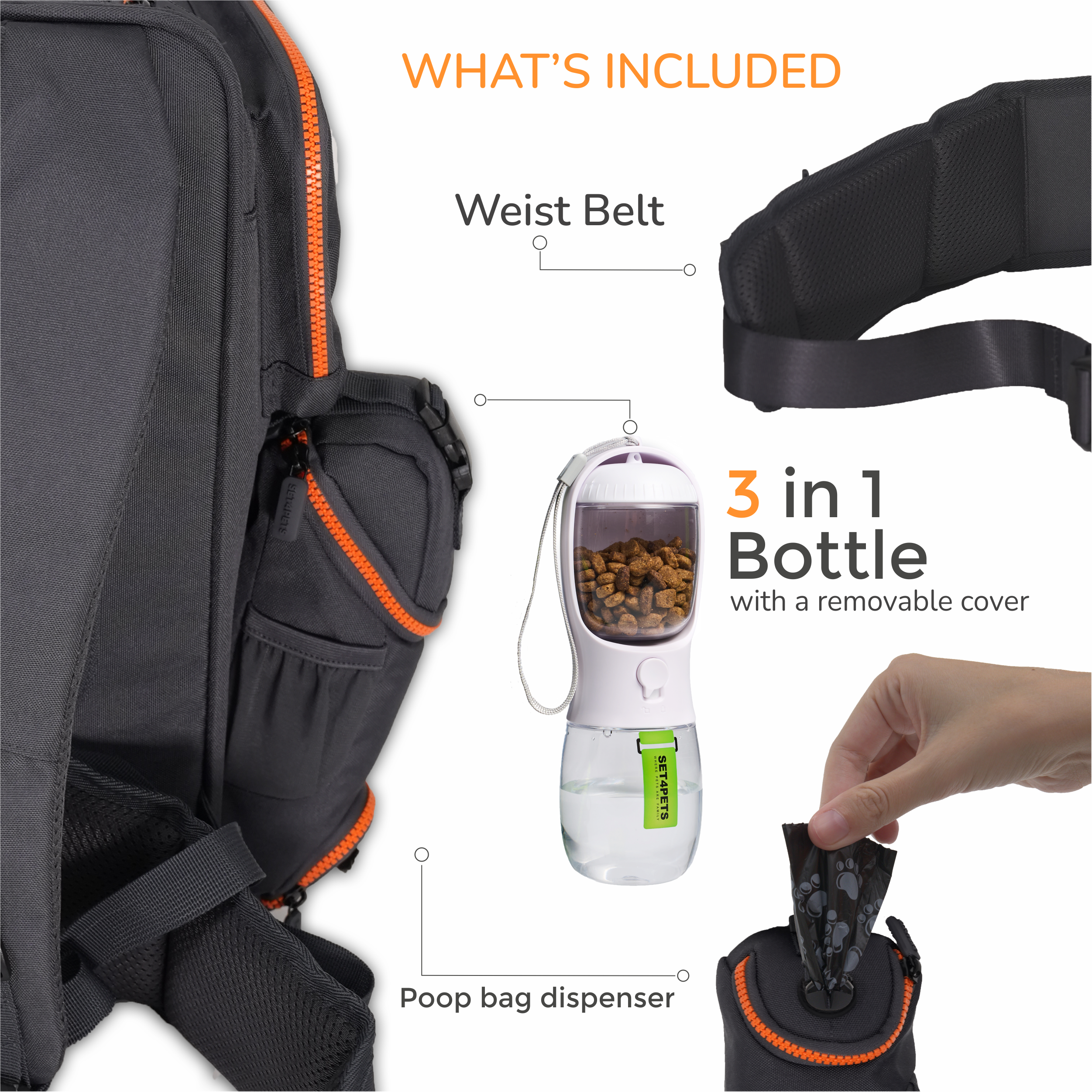 Premium Car Safety Carrier 2.0 — Orange